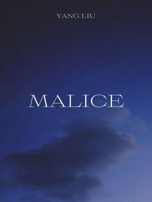 cover image of Malice